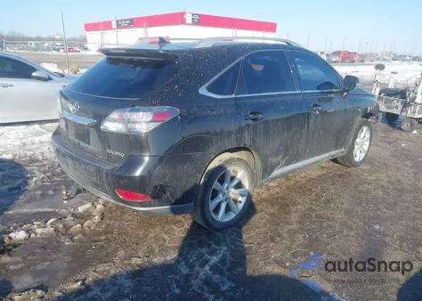 2011 Lexus Rx 350 from USA, damaged, VIN 2T2ZK1BA9BC043981